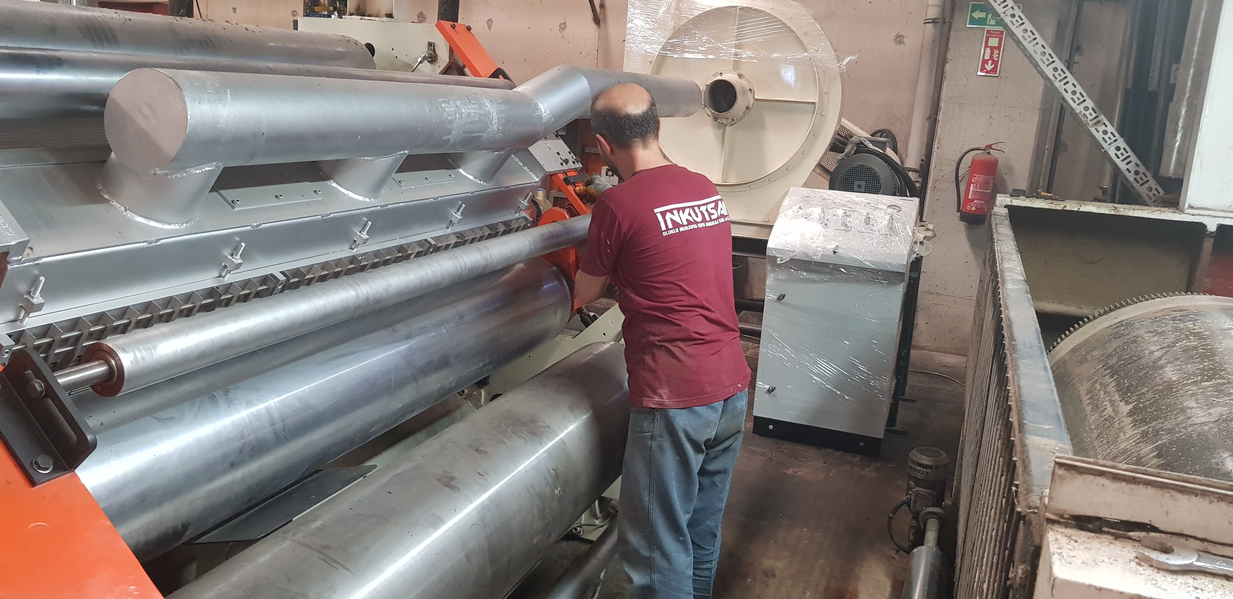 200 mt/dk  Oluklu hat yenileme çalışmalarımız son hızıyla devam etmektedir.